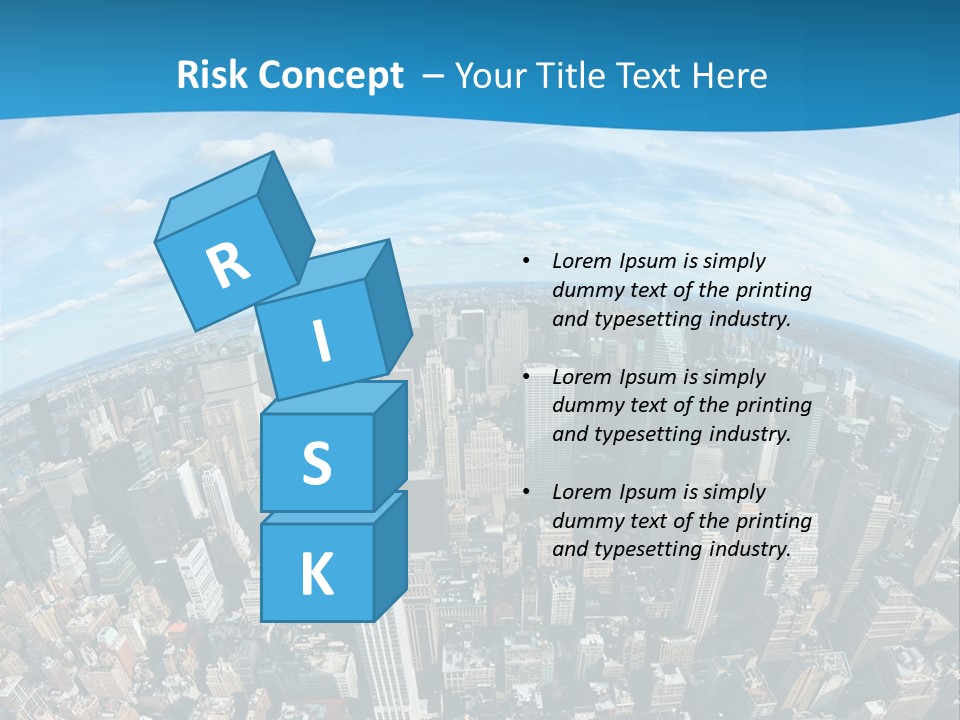 Immeuble Buildings Tourisme PowerPoint Template