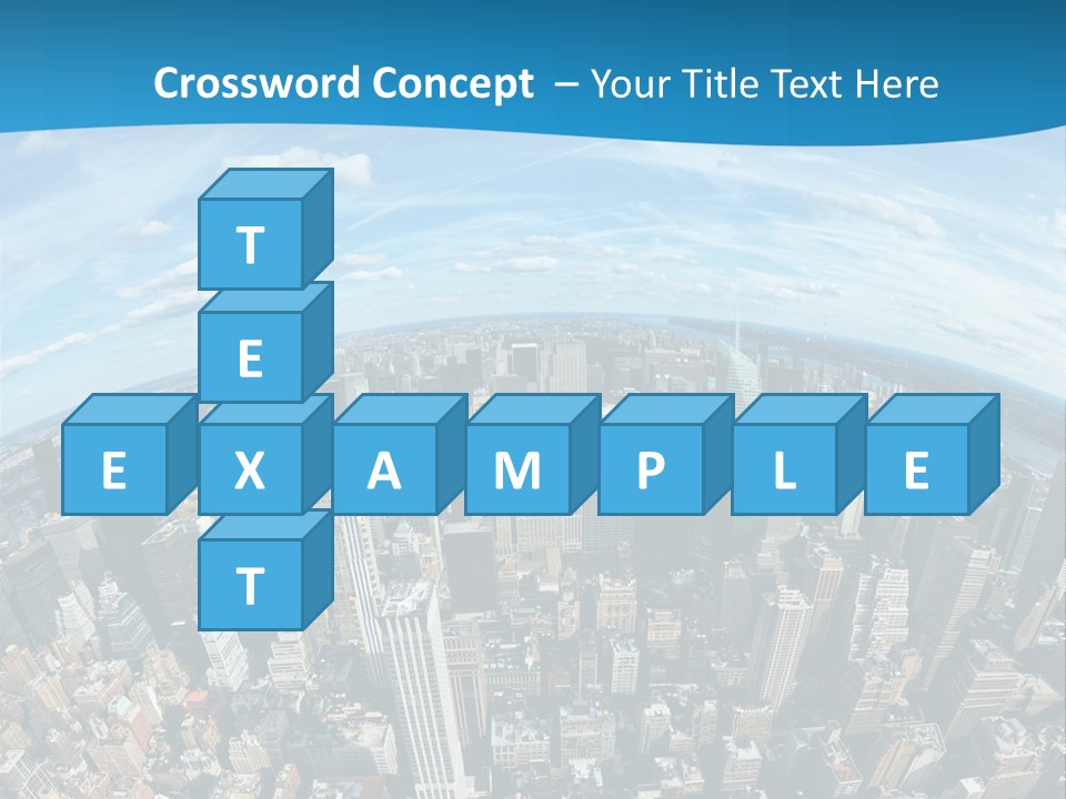 Immeuble Buildings Tourisme PowerPoint Template