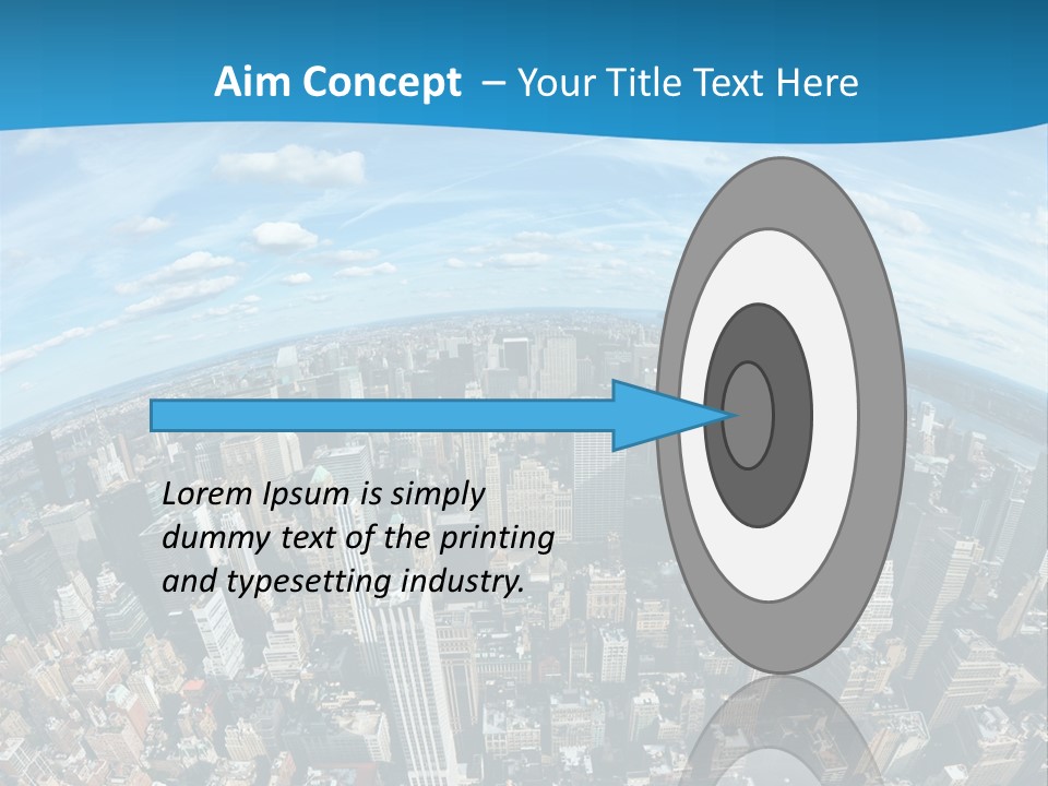 Immeuble Buildings Tourisme PowerPoint Template