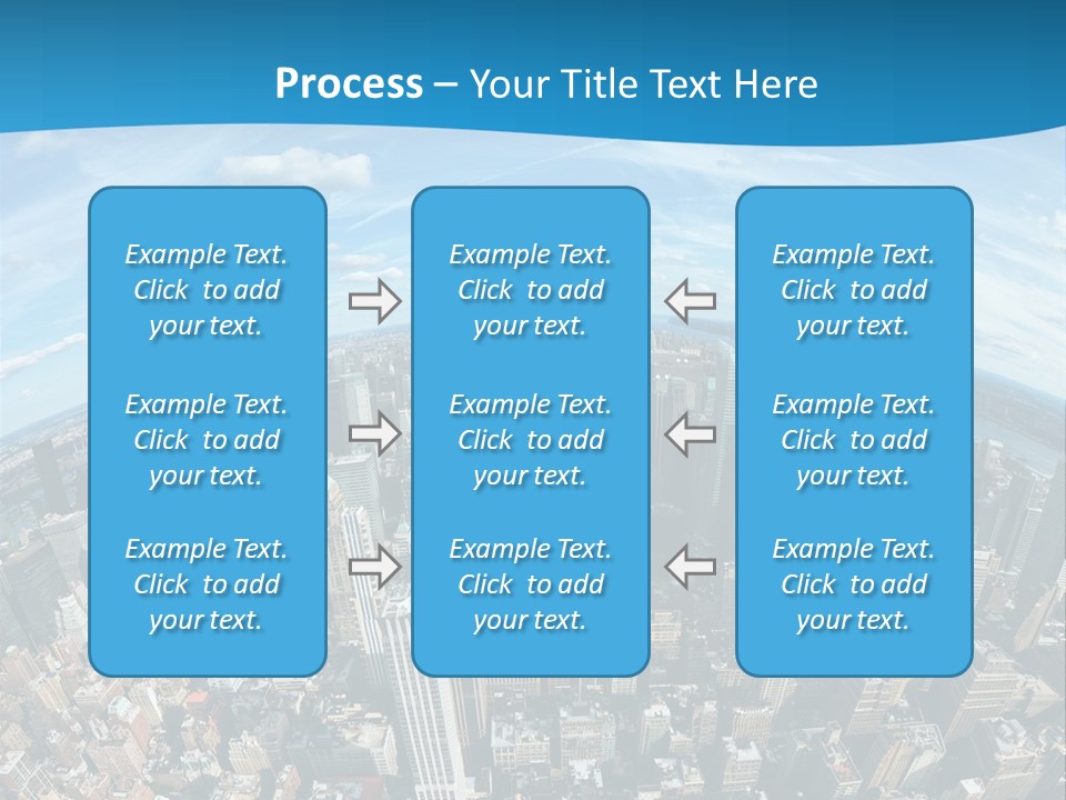 Immeuble Buildings Tourisme PowerPoint Template
