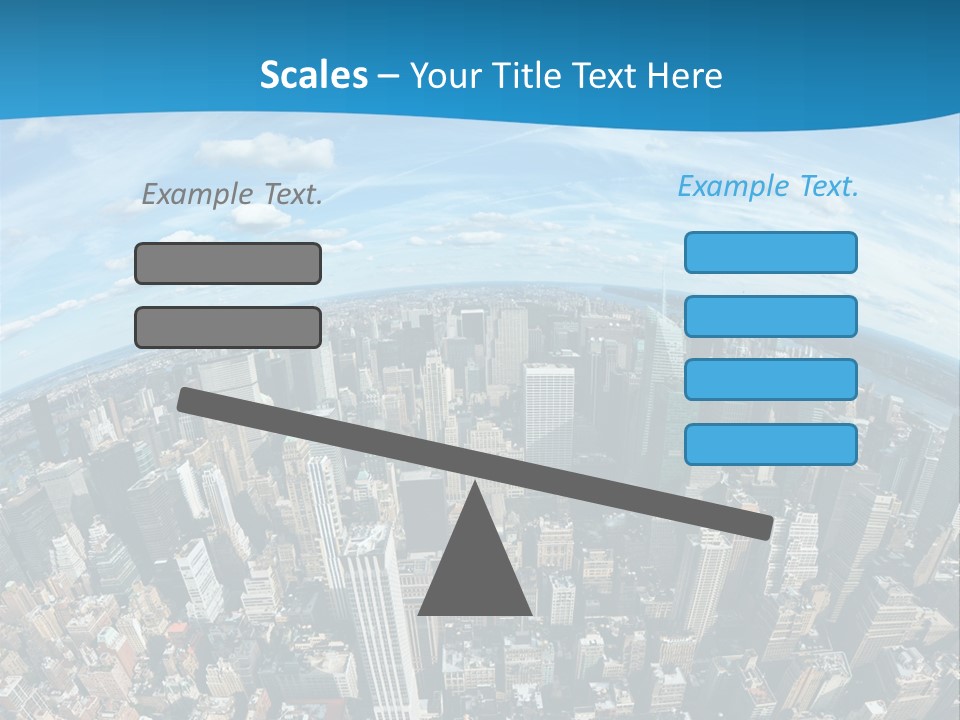Immeuble Buildings Tourisme PowerPoint Template