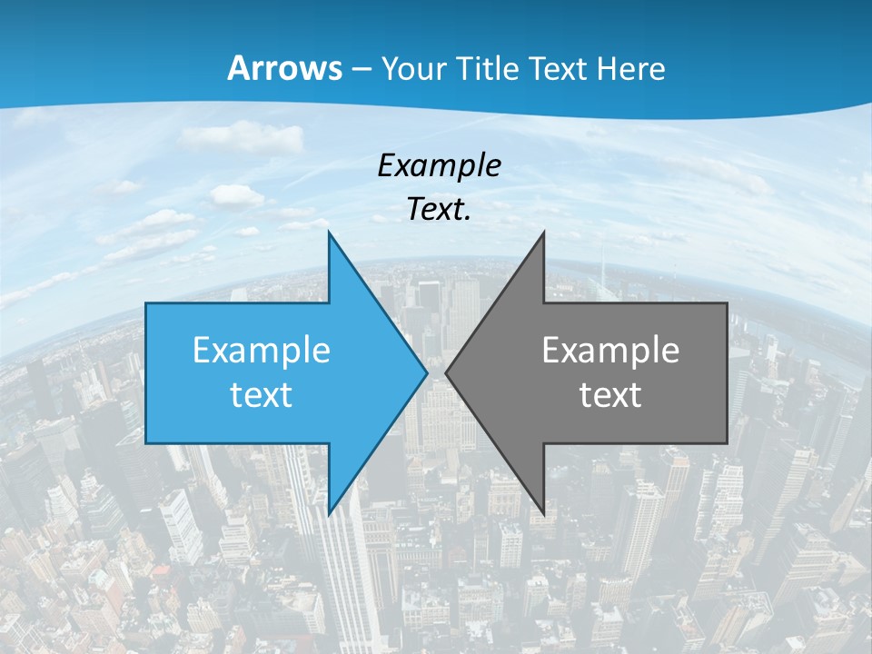 Immeuble Buildings Tourisme PowerPoint Template