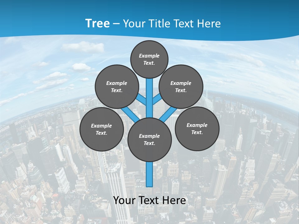 Immeuble Buildings Tourisme PowerPoint Template