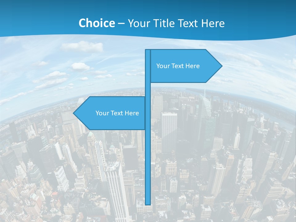 Immeuble Buildings Tourisme PowerPoint Template