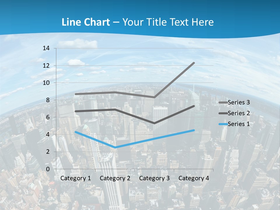 Immeuble Buildings Tourisme PowerPoint Template