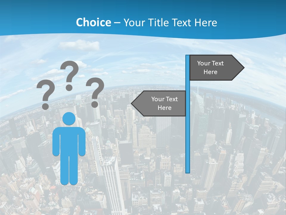 Immeuble Buildings Tourisme PowerPoint Template