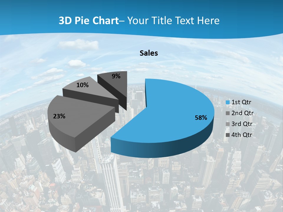 Immeuble Buildings Tourisme PowerPoint Template