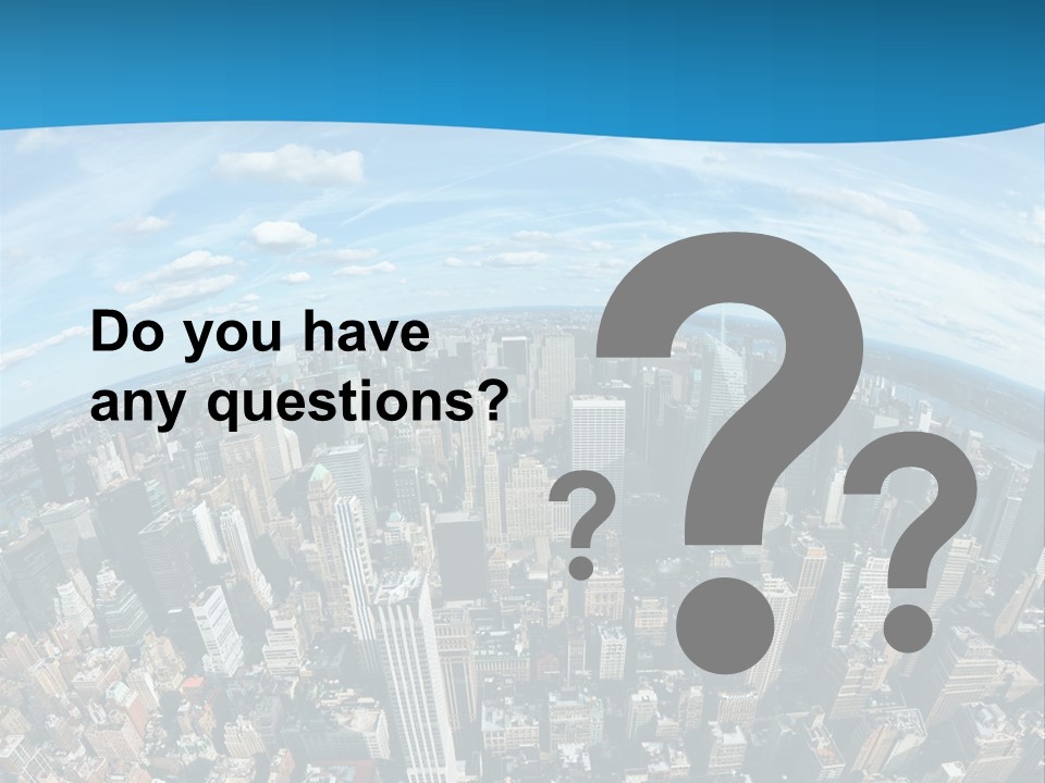 Immeuble Buildings Tourisme PowerPoint Template