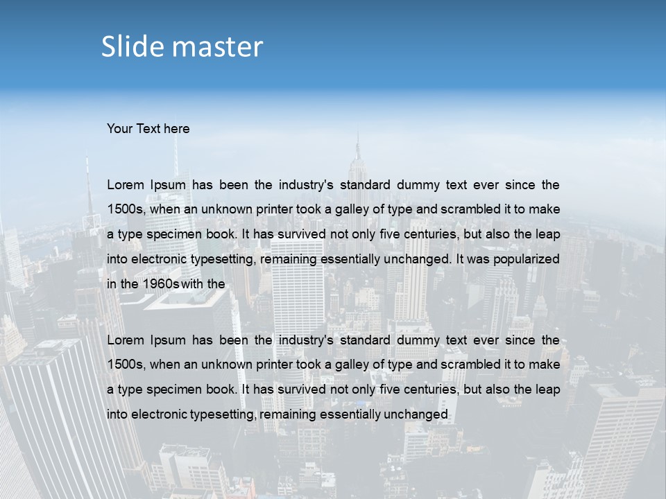 Tour Tourisme Moderne PowerPoint Template