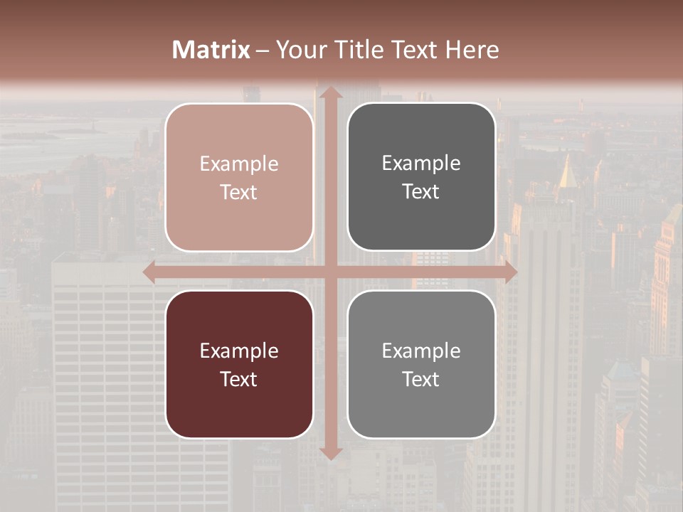 Tour Plong Immeuble PowerPoint Template