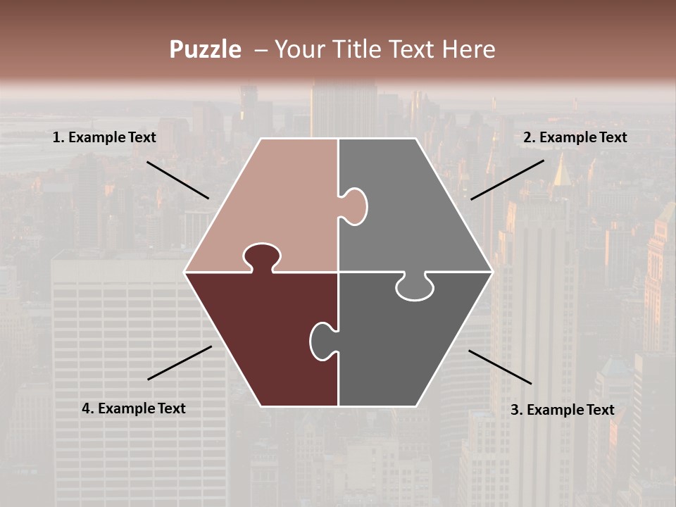 Tour Plong Immeuble PowerPoint Template