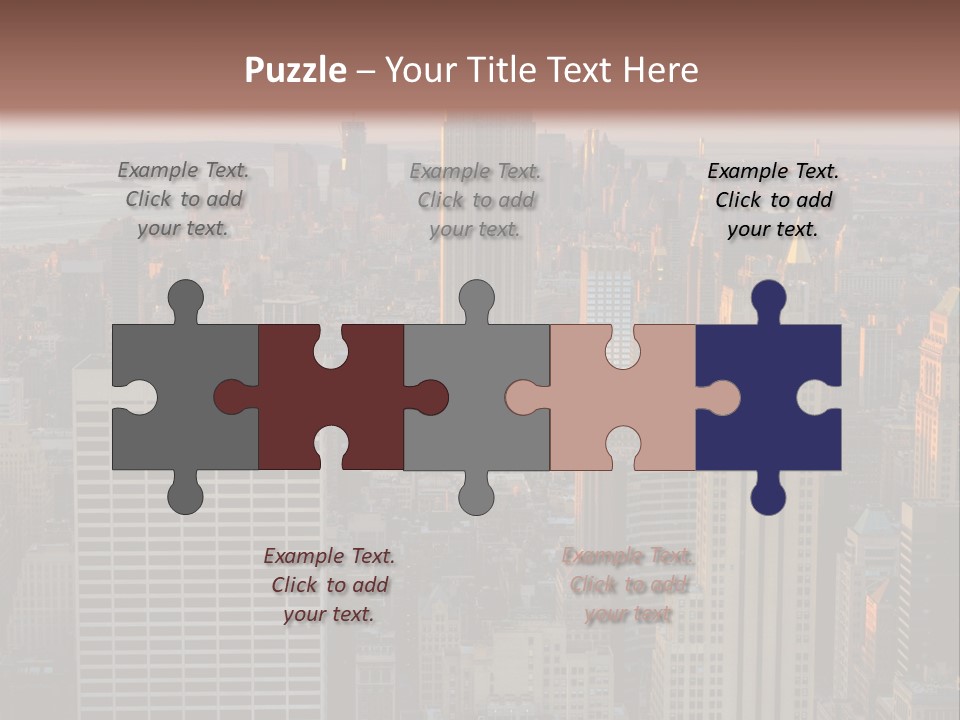 Tour Plong Immeuble PowerPoint Template