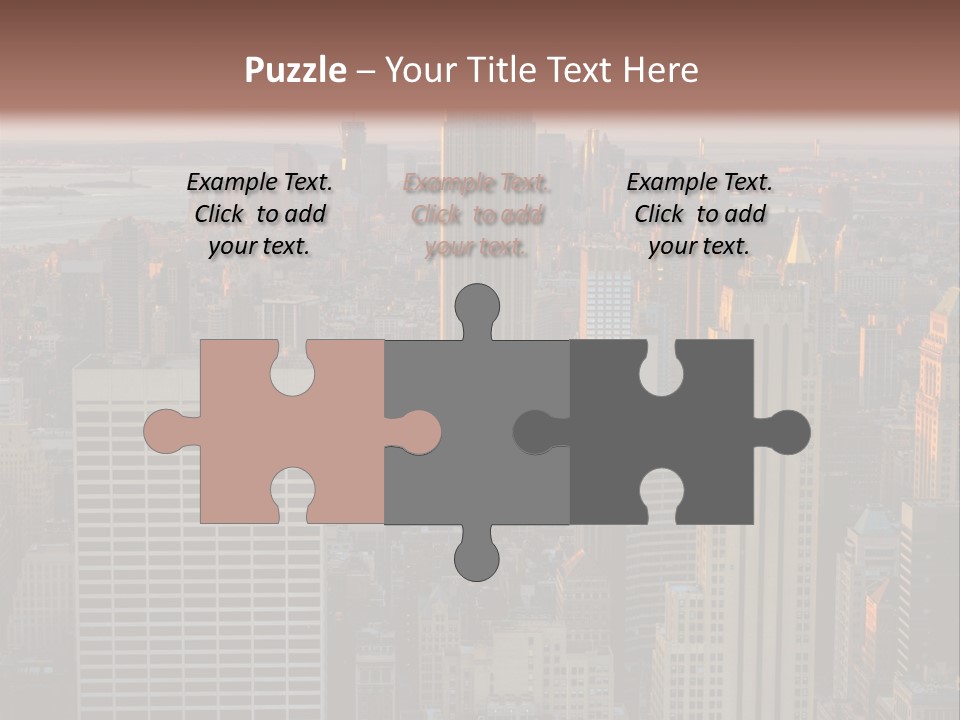 Tour Plong Immeuble PowerPoint Template