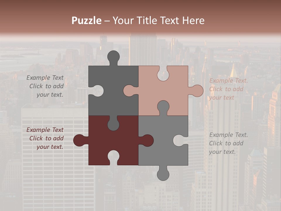 Tour Plong Immeuble PowerPoint Template