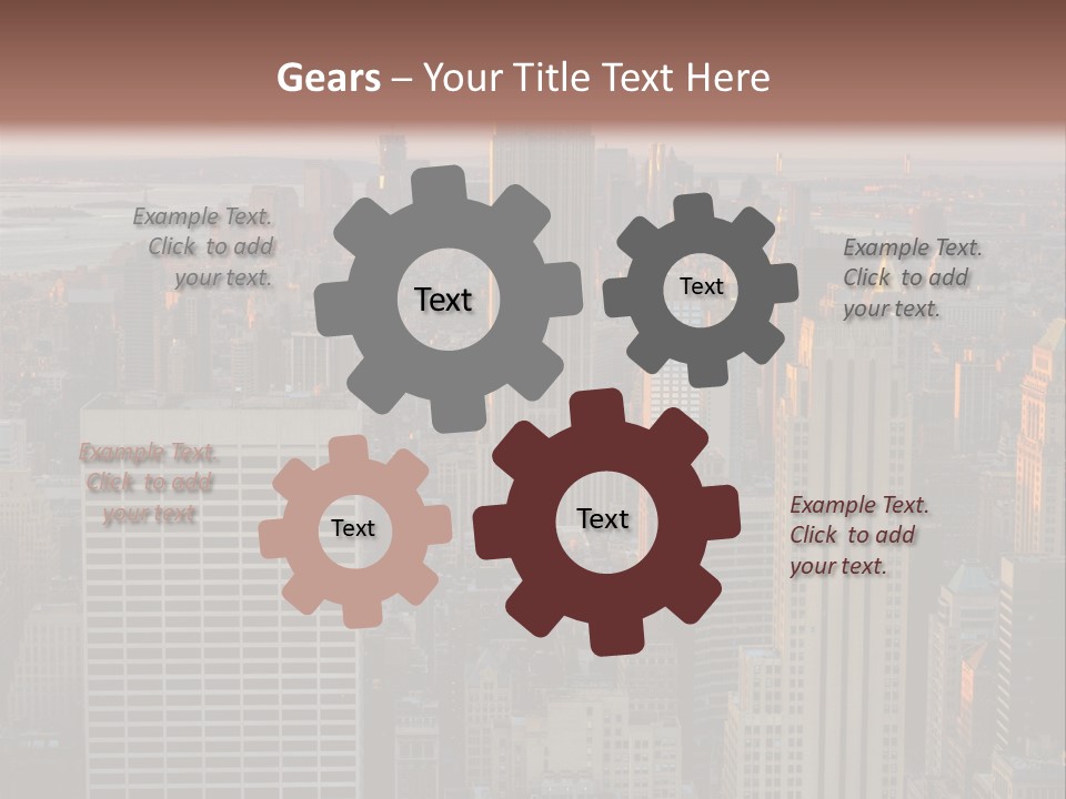 Tour Plong Immeuble PowerPoint Template