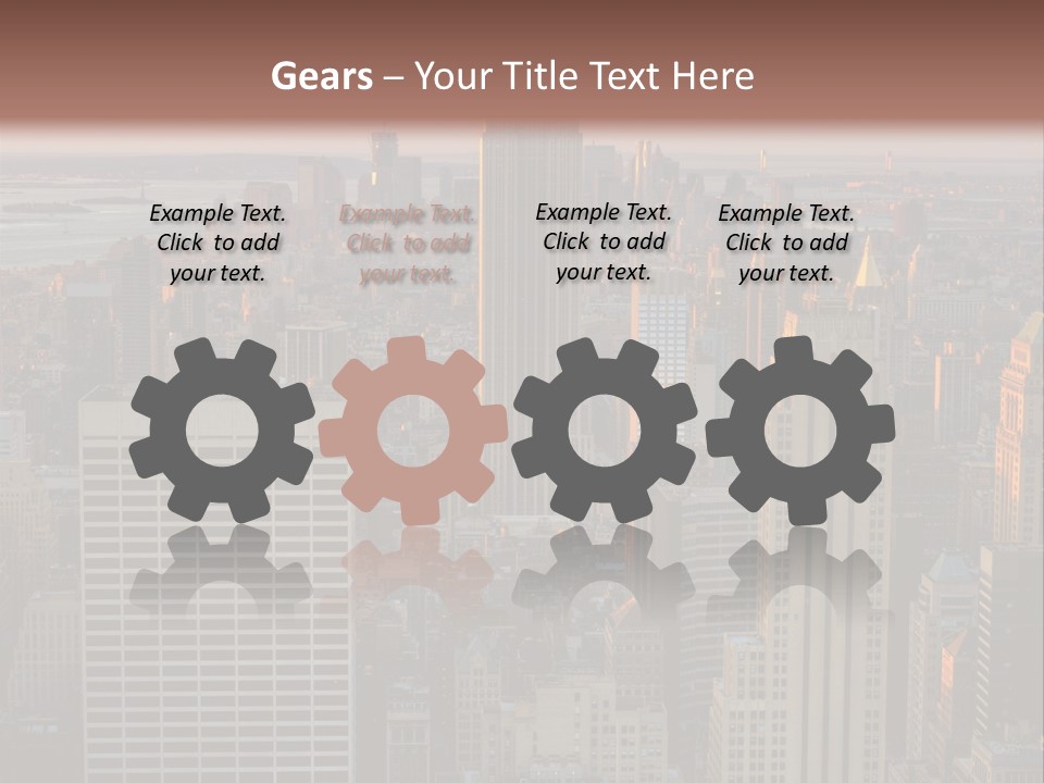 Tour Plong Immeuble PowerPoint Template