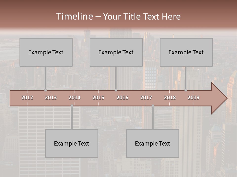 Tour Plong Immeuble PowerPoint Template