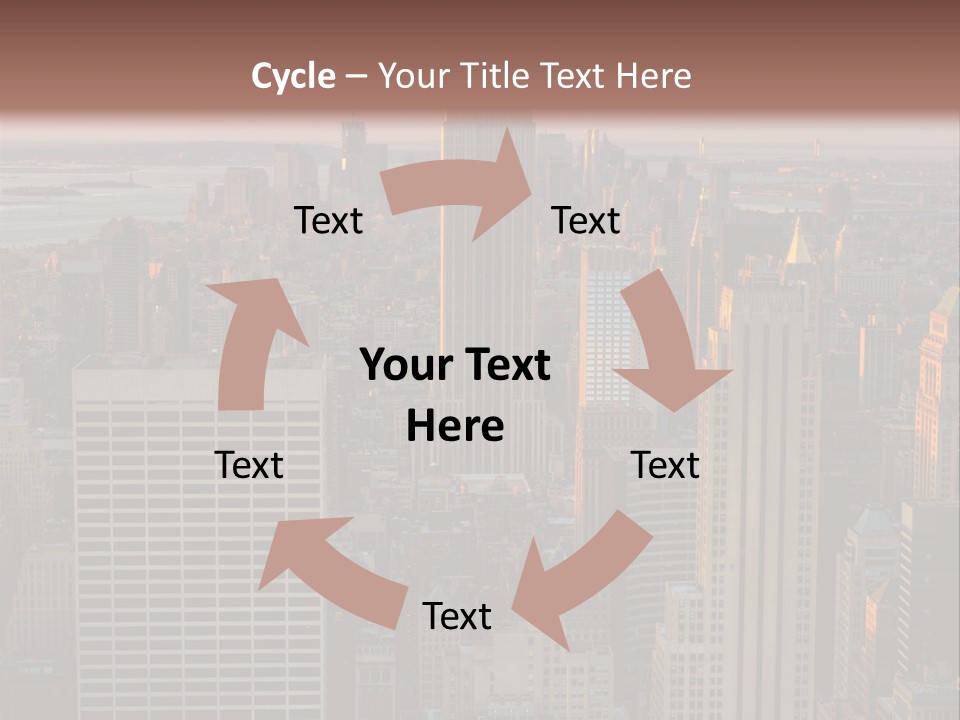 Tour Plong Immeuble PowerPoint Template