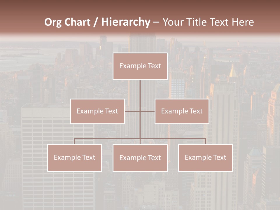 Tour Plong Immeuble PowerPoint Template