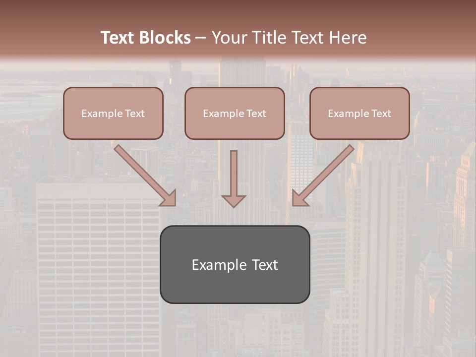 Tour Plong Immeuble PowerPoint Template
