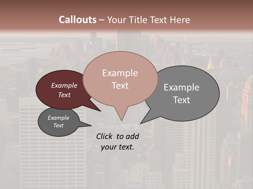 Tour Plong Immeuble PowerPoint Template
