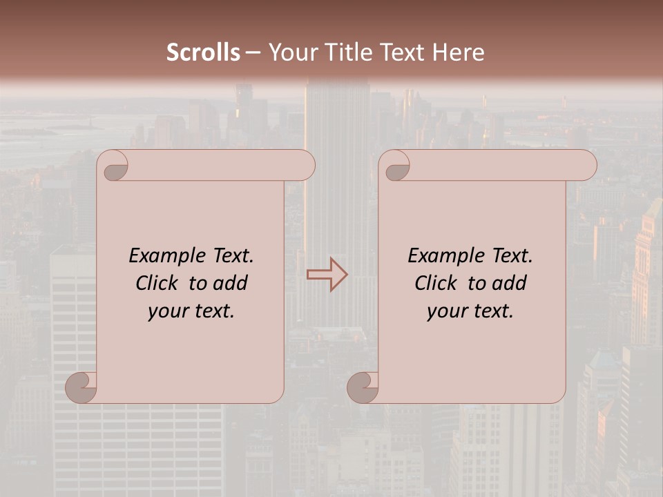 Tour Plong Immeuble PowerPoint Template
