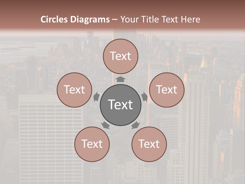 Tour Plong Immeuble PowerPoint Template