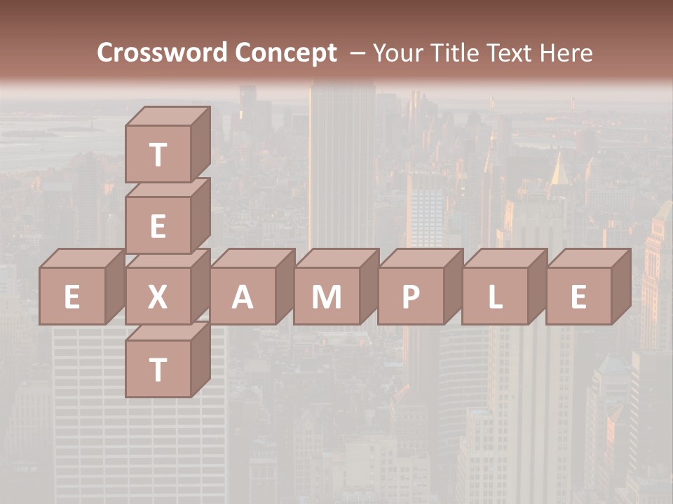 Tour Plong Immeuble PowerPoint Template