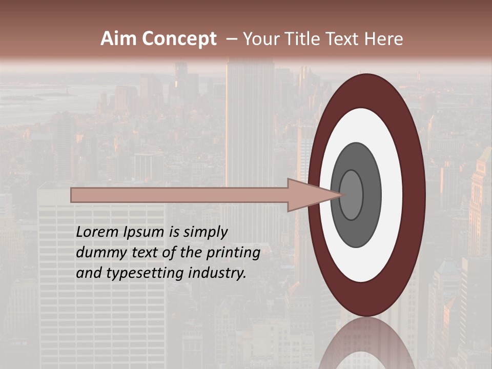 Tour Plong Immeuble PowerPoint Template