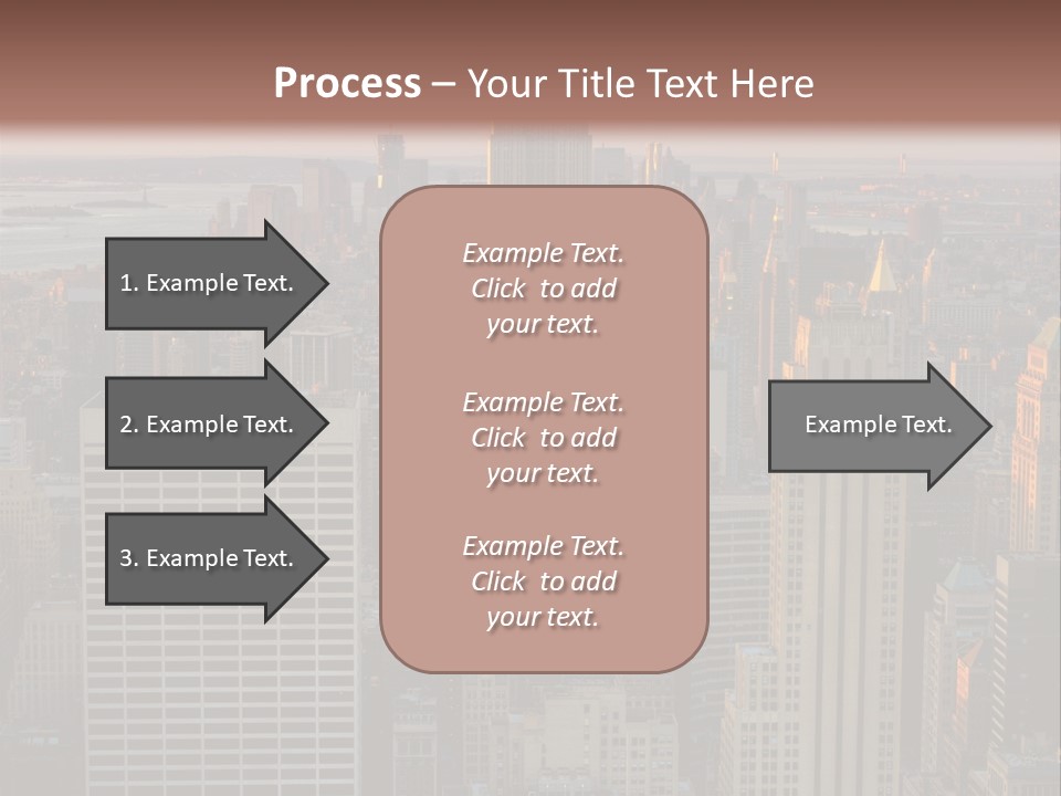 Tour Plong Immeuble PowerPoint Template