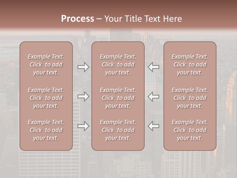 Tour Plong Immeuble PowerPoint Template