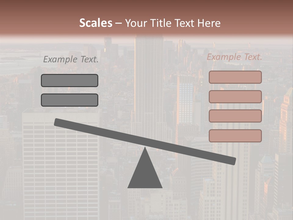 Tour Plong Immeuble PowerPoint Template