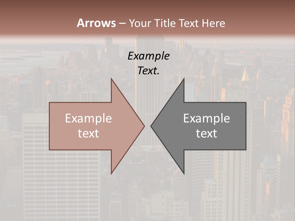 Tour Plong Immeuble PowerPoint Template