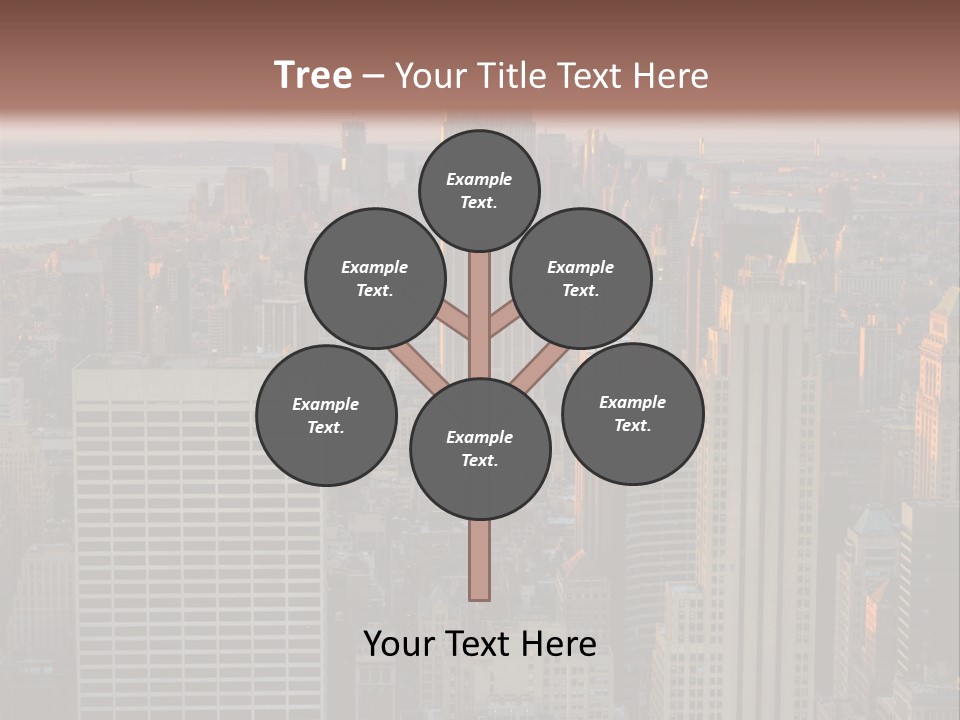 Tour Plong Immeuble PowerPoint Template