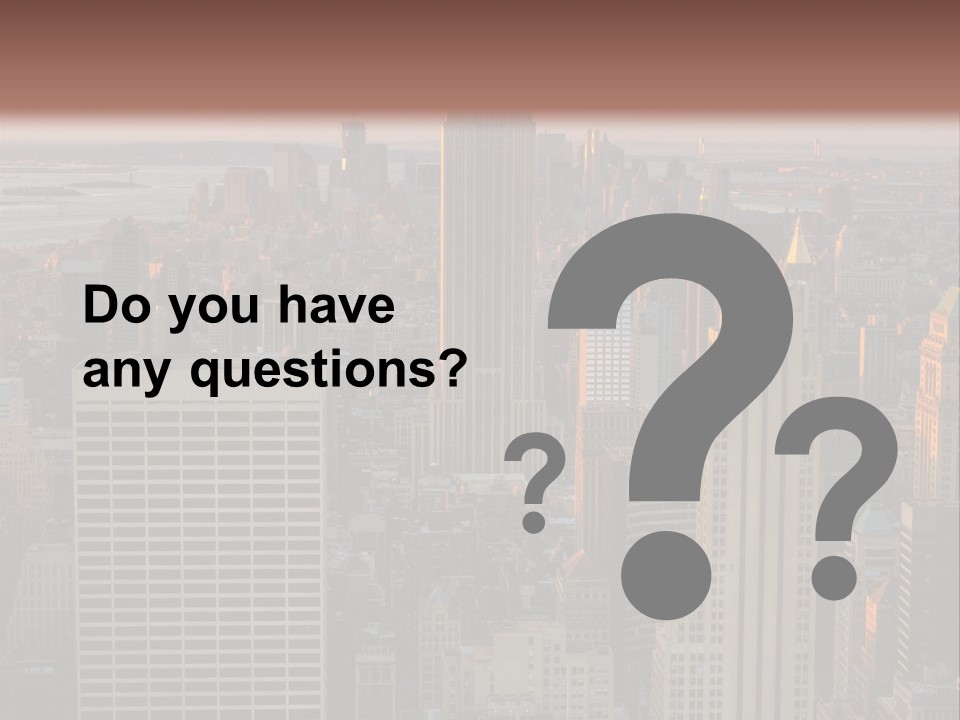 Tour Plong Immeuble PowerPoint Template