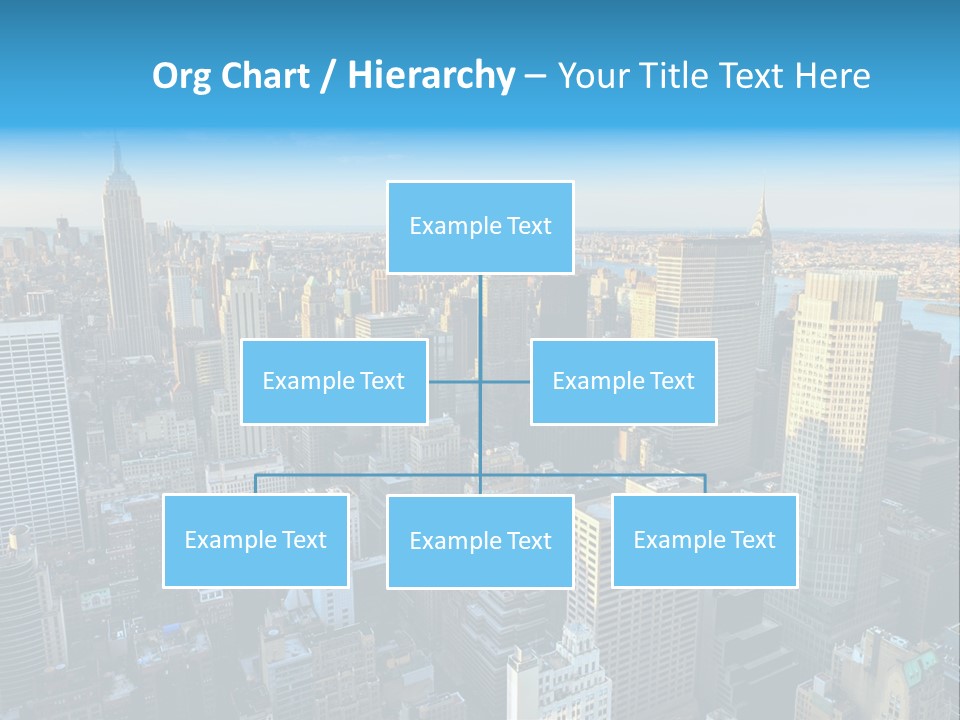 Empire State Building York Gratte PowerPoint Template