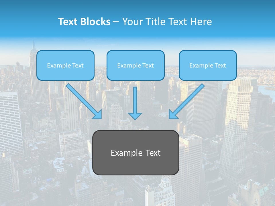 Empire State Building York Gratte PowerPoint Template