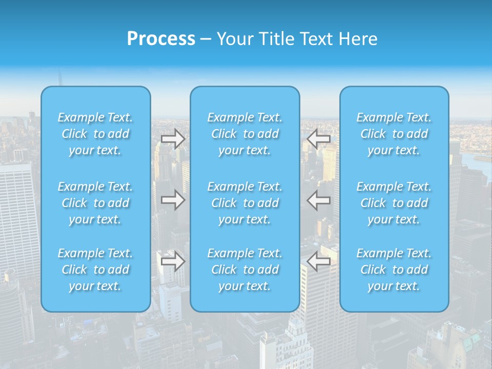 Empire State Building York Gratte PowerPoint Template