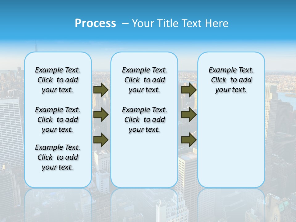 Empire State Building York Gratte PowerPoint Template