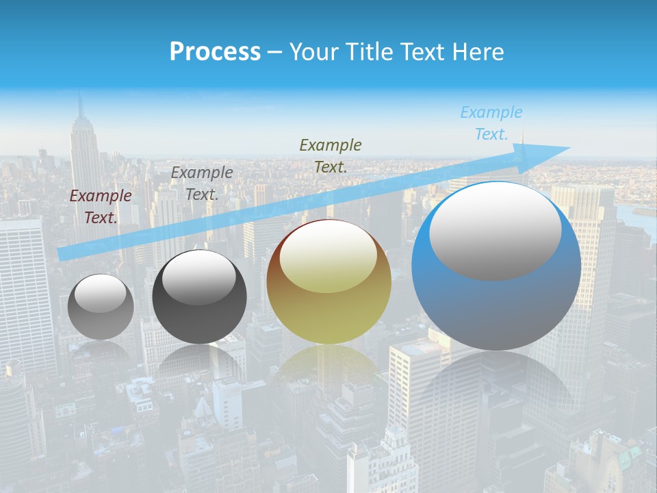 Empire State Building York Gratte PowerPoint Template