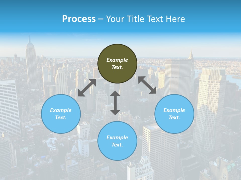 Empire State Building York Gratte PowerPoint Template