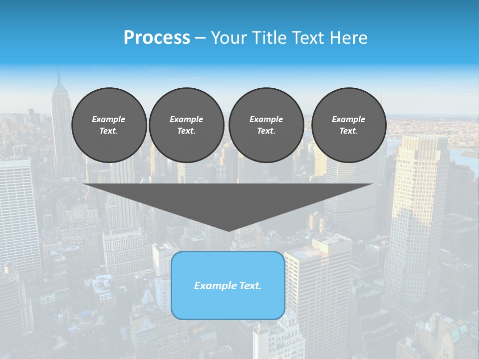 Empire State Building York Gratte PowerPoint Template