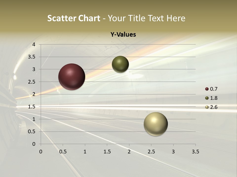 Vitesse Tunnel Strasbourg PowerPoint Template