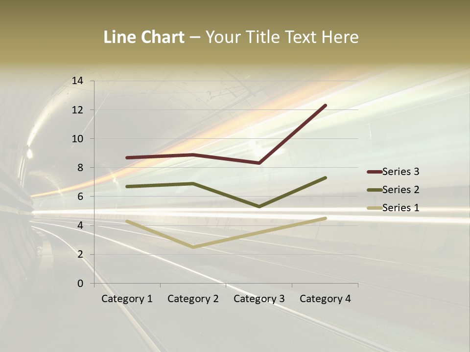 Vitesse Tunnel Strasbourg PowerPoint Template