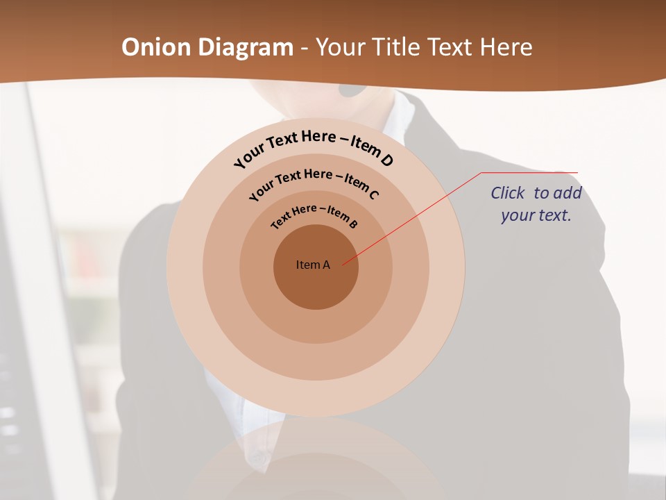 Female Suit Company PowerPoint Template