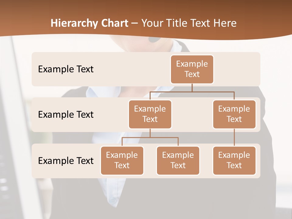 Female Suit Company PowerPoint Template