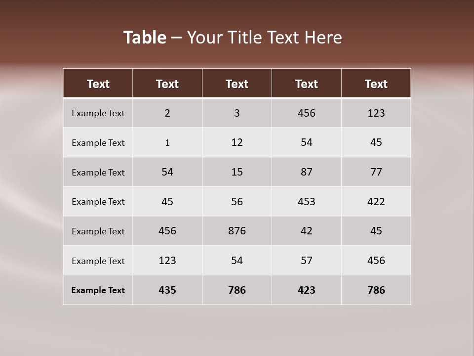 Wave Food Healthy PowerPoint Template