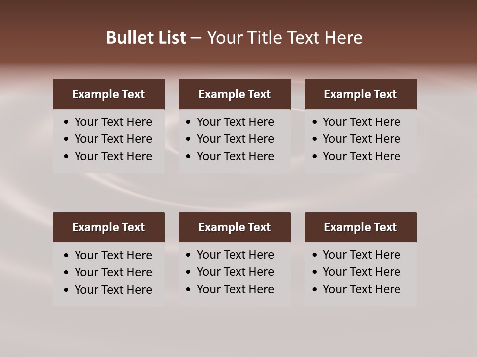 Wave Food Healthy PowerPoint Template