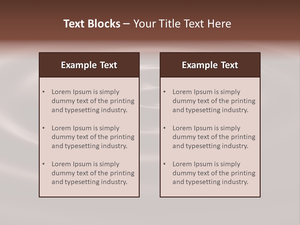 Wave Food Healthy PowerPoint Template