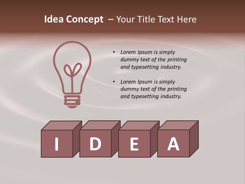 Wave Food Healthy PowerPoint Template